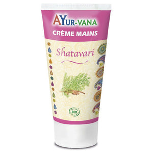 Crème main Shatavari, Ayur-vana bio - Bio et sans additif