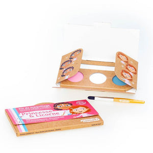 Kit de maquillage naturel bio 3 couleurs pour enfants NAMAKI - Bio et sans additif